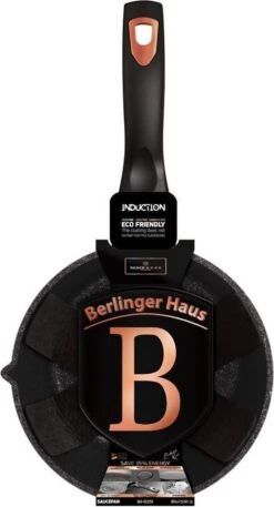 Berlinger Haus 1637 - Steelpan - Sauspan - 16 Cm - Black Rose Collection -Keukenproducten Winkel 648x1200