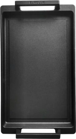 Eurolux Teppanyaki Plaat Met Grepen - 41 X 24 X 2.5 Cm - Zwart - Aluminium - Geschikt Voor Alle Warmtebronnen 22 Eurolux Teppanyaki Plaat Met Grepen - 41 X 24 X 2.5 Cm - Zwart - Aluminium - Geschikt Voor Alle Warmtebronnen -Keukenproducten Winkel 658x1200