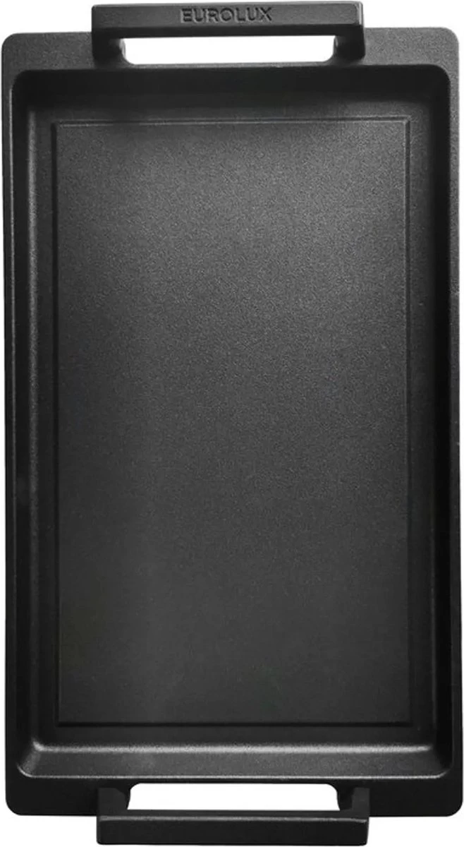 Eurolux Teppanyaki Plaat Met Grepen - 41 X 24 X 2.5 Cm - Zwart - Aluminium - Geschikt Voor Alle Warmtebronnen 12 Eurolux Teppanyaki Plaat Met Grepen - 41 X 24 X 2.5 Cm - Zwart - Aluminium - Geschikt Voor Alle Warmtebronnen - Afbeelding 10