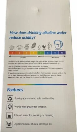 Alkaline WaterFilterkan - AlkaKan Voor Alkalisch/ Basisch Water | Met GRATIS PH-testpapier -Keukenproducten Winkel 703x1200 1