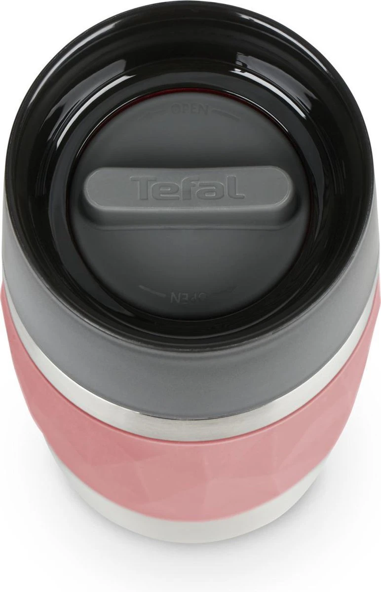 Tefal Compact Travel Mug Compact Thermosfles - 0,3 L - Koraal 7 Tefal Compact Travel Mug Compact Thermosfles - 0,3 L - Koraal - Afbeelding 5