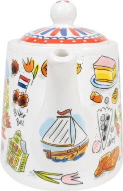 Theepot - Typisch Nederlands - Hollandse Cadeautjes - Holland Souvenir 7 Theepot - Typisch Nederlands - Hollandse Cadeautjes - Holland Souvenir -Keukenproducten Winkel 777x1200 5