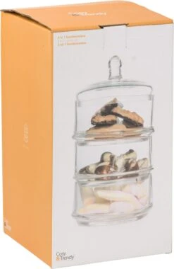 Cosy & Trendy Bonbonniere - Glas - Ø 12 Cm X 22.4 Cm - 3-Laags 8 Cosy & Trendy Bonbonniere - Glas - Ø 12 Cm X 22.4 Cm - 3-Laags -Keukenproducten Winkel 779x1200