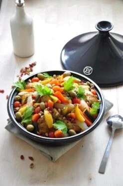 Emile Henry Tajine - Ø32 Cm - Fusain 18 Emile Henry Tajine - Ø32 Cm - Fusain -Keukenproducten Winkel 796x1200