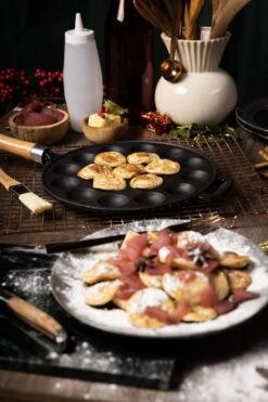 Blackwell Poffertjespan - Met Houten Steel - Gietijzer - ø 24 Cm -Keukenproducten Winkel 799x1200 6