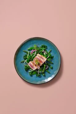 Palmer Bord Lotus 27.5 Cm Zwart Turquoise Stoneware 2 Stuk(s) -Keukenproducten Winkel 800x1200 57