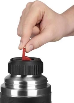 Tefal Senator Sleeve Isoleerfles - 1L - RVS/Zwart -Keukenproducten Winkel 861x1200