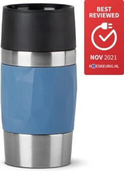 Tefal Compact Travel Mug Compact Thermosfles - 0,3 L - Blauw 13 Tefal Compact Travel Mug Compact Thermosfles - 0,3 L - Blauw -Keukenproducten Winkel 874x1200