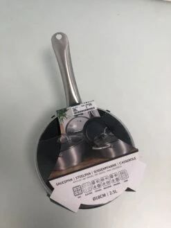 Excellent Houseware Steelpan -18 Cm - Zilver -Keukenproducten Winkel 900x1200 13