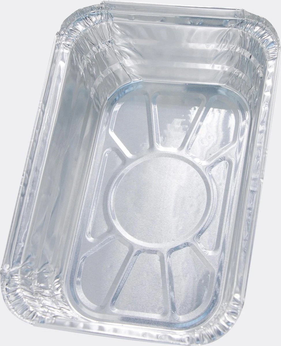 Merkloos Kapsalon Bakjes | Lasagne Bakjes | Aluminium Bakjes | 25 St. | 20 × 13,6 × 5,6cm 6 Merkloos Kapsalon Bakjes | Lasagne Bakjes | Aluminium Bakjes | 25 St. | 20 × 13,6 × 5,6cm - Afbeelding 4