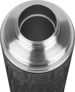 Tefal Senator Sleeve Isoleerfles - 1L - RVS/Zwart -Keukenproducten Winkel 984x1200